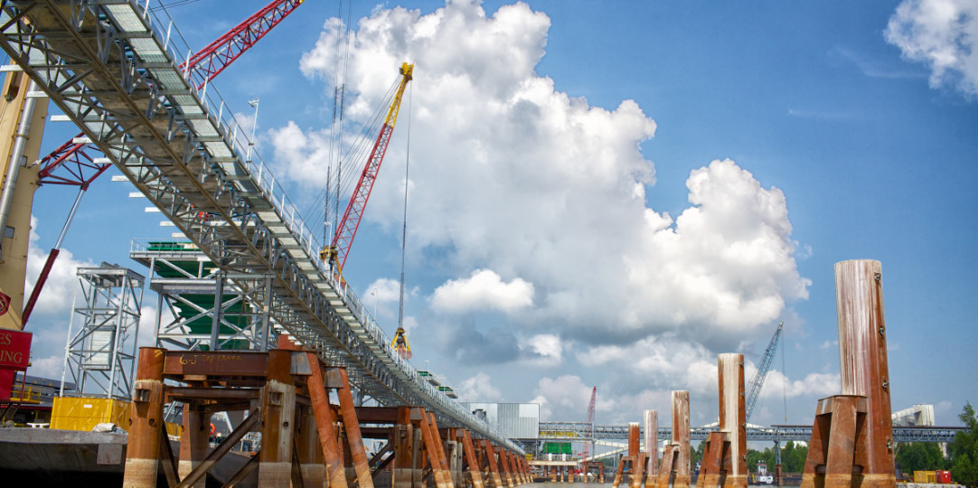 Nucor Steel Dock and Haul Road