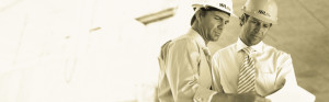 architects holding a clipboard at a construction site - Engineering - SSR